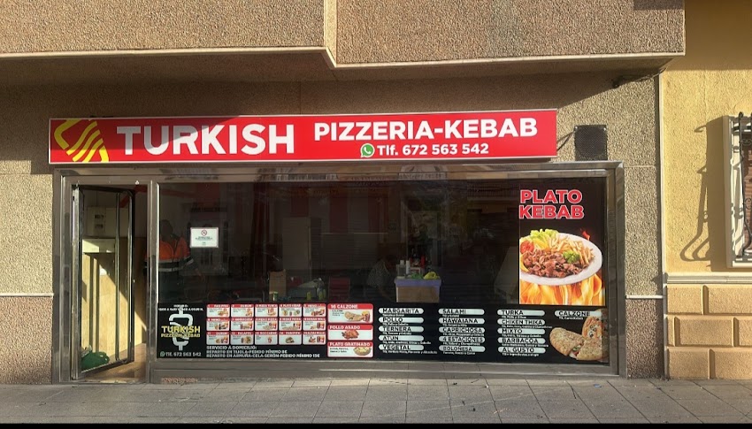 Turkish pizzeria kebab