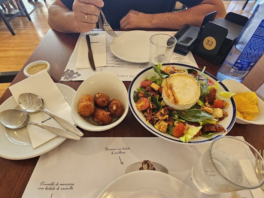 Restaurante El Corte Inglés.