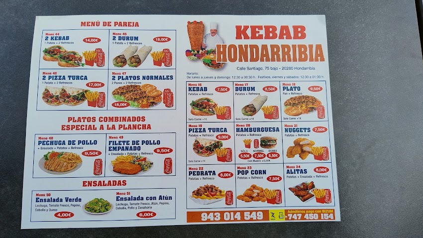KEBAB HONDARRIBIA