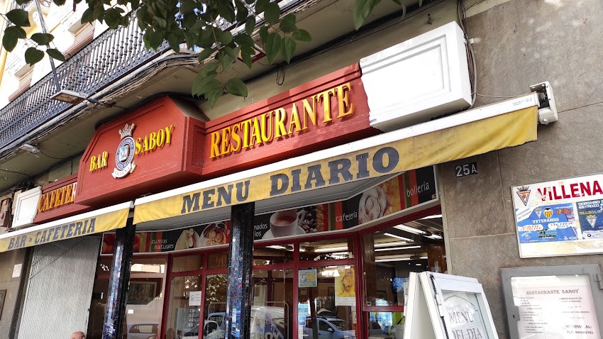 Restaurante Saboy- CAMV