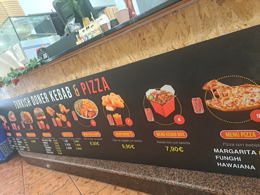 Turkish Doner Kebab & Pizzería Alcalá
