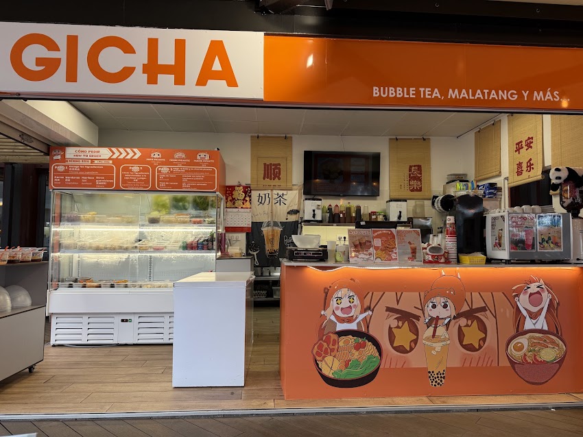 GICHA Las Arena Bubble Tea, Chicken, Malatang y Ramen