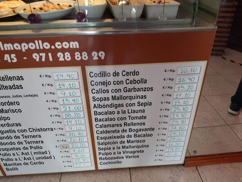 Palma Pollo I Restaurante