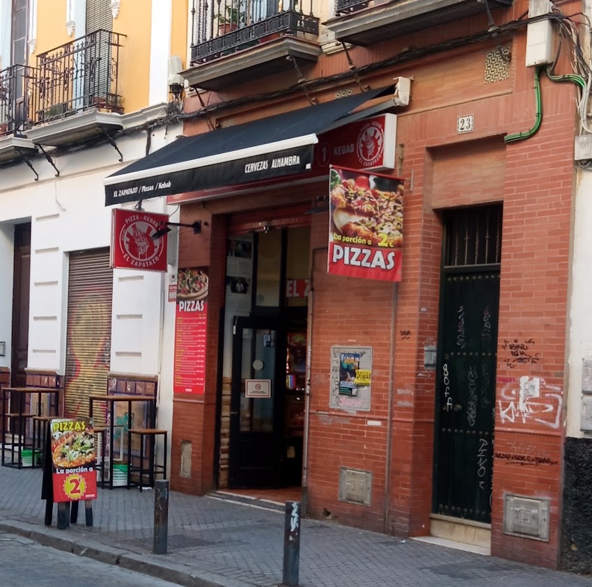 Restaurante zapatazo 1 kebab y pizzas