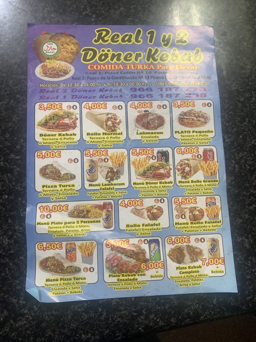 Real Kebab Pinoso 2
